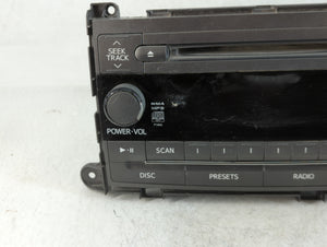 2011-2014 Toyota Sienna Radio AM FM Cd Player Receiver Replacement P/N:86120-08270 Fits Fits 2011 2012 2013 2014 OEM Used Auto Parts