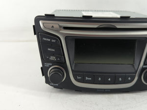 2015-2017 Hyundai Accent Radio AM FM Cd Player Receiver Replacement P/N:96170-1R111RDR Fits Fits 2015 2016 2017 OEM Used Auto Parts