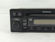 2001-2002 Honda Accord Radio AM FM Cd Player Receiver Replacement P/N:MF711A0 39100-S84-A410-M1 Fits Fits 2001 2002 OEM Used Auto Parts