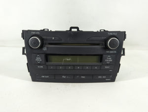 2009 Toyota Corolla Radio AM FM Cd Player Receiver Replacement P/N:86120-02750 Fits OEM Used Auto Parts