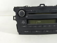 2009 Toyota Corolla Radio AM FM Cd Player Receiver Replacement P/N:86120-02750 Fits OEM Used Auto Parts