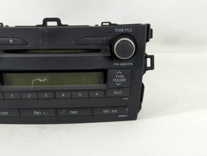 2009 Toyota Corolla Radio AM FM Cd Player Receiver Replacement P/N:86120-02750 Fits OEM Used Auto Parts