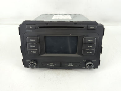 2015-2016 Kia Sedona Radio AM FM Cd Player Receiver Replacement P/N:96180-A9800WAC Fits Fits 2015 2016 OEM Used Auto Parts