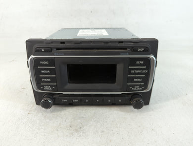 2016-2017 Kia Rio Radio AM FM Cd Player Receiver Replacement P/N:96170-1W960CA Fits Fits 2016 2017 OEM Used Auto Parts