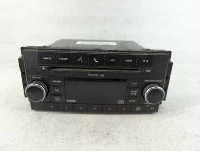 2010 Dodge Charger Radio AM FM Cd Player Receiver Replacement P/N:P05091115AC Fits Fits 2011 2012 OEM Used Auto Parts