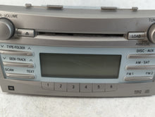 2007-2009 Toyota Camry Radio AM FM Cd Player Receiver Replacement P/N:86120-06191 Fits Fits 2007 2008 2009 OEM Used Auto Parts