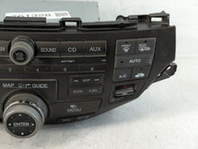 2010-2012 Honda Accord Radio AM FM Cd Player Receiver Replacement P/N:39100-TA0-A921-M1 Fits Fits 2010 2011 2012 OEM Used Auto Parts