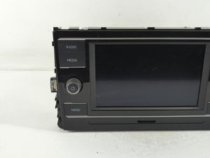 2020-2022 Volkswagen Atlas Radio AM FM Cd Player Receiver Replacement P/N:3CN 035 869 Fits Fits 2020 2021 2022 OEM Used Auto Parts