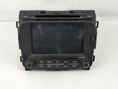 2014-2016 Kia Forte Radio AM FM Cd Player Receiver Replacement P/N:96560-A7705WK Fits Fits 2014 2015 2016 OEM Used Auto Parts