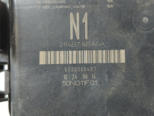 2014-2016 Nissan Rogue Fusebox Fuse Box Panel Relay Module P/N:284B7 4BA0A Fits Fits 2014 2015 2016 OEM Used Auto Parts