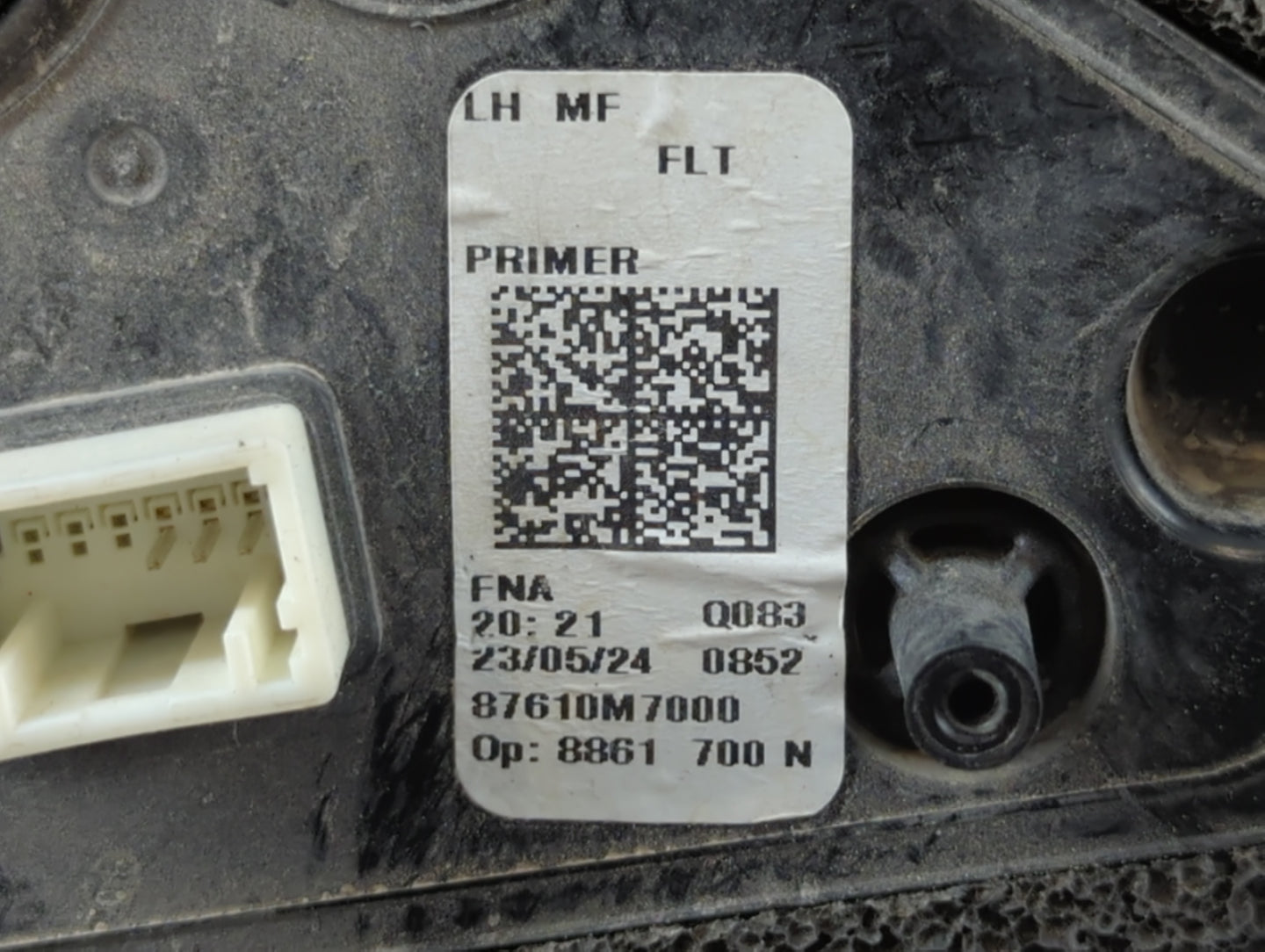 2019-2022 Kia Forte Side Mirror Replacement Driver Left View Door Mirror P/N:87610M7000 Fits Fits 2019 2020 2021 2022 OEM Used Auto Parts - Oemusedautoparts1.com