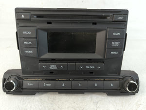 2017-2018 Hyundai Elantra Radio AM FM Cd Player Receiver Replacement P/N:96170-F2270UAT Fits Fits 2017 2018 OEM Used Auto Parts