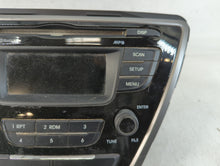 2013 Hyundai Elantra Radio AM FM Cd Player Receiver Replacement P/N:96170-3X165RA5 Fits OEM Used Auto Parts