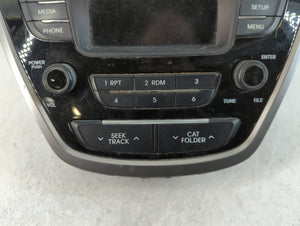 2013 Hyundai Elantra Radio AM FM Cd Player Receiver Replacement P/N:96170-3X165RA5 Fits OEM Used Auto Parts