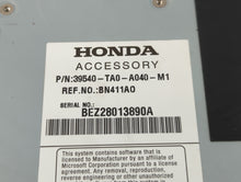 2010-2012 Honda Accord Radio AM FM Cd Player Receiver Replacement P/N:39540-TA0-A040-M1 Fits Fits 2010 2011 2012 OEM Used Auto Parts