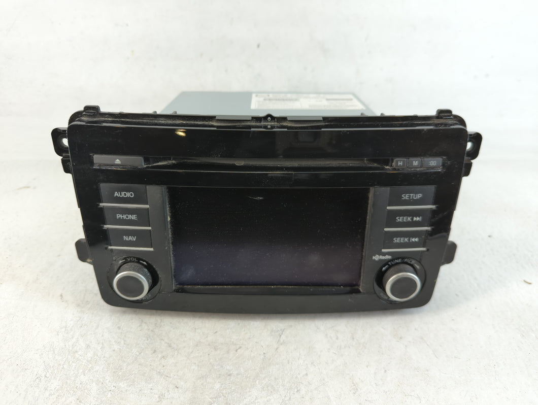 2013-2015 Mazda Cx-9 Radio AM FM Cd Player Receiver Replacement P/N:TK22 66 DV0A Fits Fits 2013 2014 2015 OEM Used Auto Parts