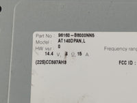 2017-2018 Hyundai Santa Fe Radio AM FM Cd Player Receiver Replacement P/N:96160-B8000NN5 Fits Fits 2017 2018 OEM Used Auto Parts - Oemusedautoparts1.com