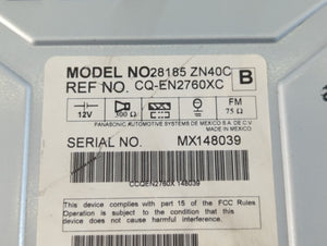 2007-2009 Nissan Altima Radio AM FM Cd Player Receiver Replacement P/N:28185 ZN40C Fits Fits 2007 2008 2009 OEM Used Auto Parts