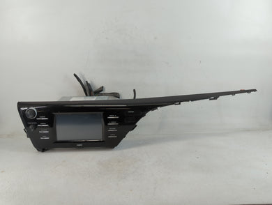 2018-2020 Toyota Camry Radio AM FM Cd Player Receiver Replacement P/N:86140-06D20 Fits Fits 2018 2019 2020 OEM Used Auto Parts