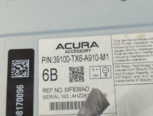 2019-2022 Acura Ilx Radio AM FM Cd Player Receiver Replacement P/N:39100-TX9-A910-M1 Fits Fits 2019 2020 2021 2022 OEM Used Auto Parts