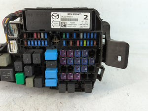 2017-2021 Mazda 6 Fusebox Fuse Box Panel Relay Module P/N:F 005 V02 018 K3239 Fits Fits 2016 2017 2018 2019 2020 2021 2022 OEM Used Auto Parts