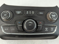 2015-2018 Jeep Cherokee Climate Control Module Temperature AC/Heater Replacement P/N:16625101 68293523AC Fits OEM Used Auto Parts - Oemusedautoparts1.com