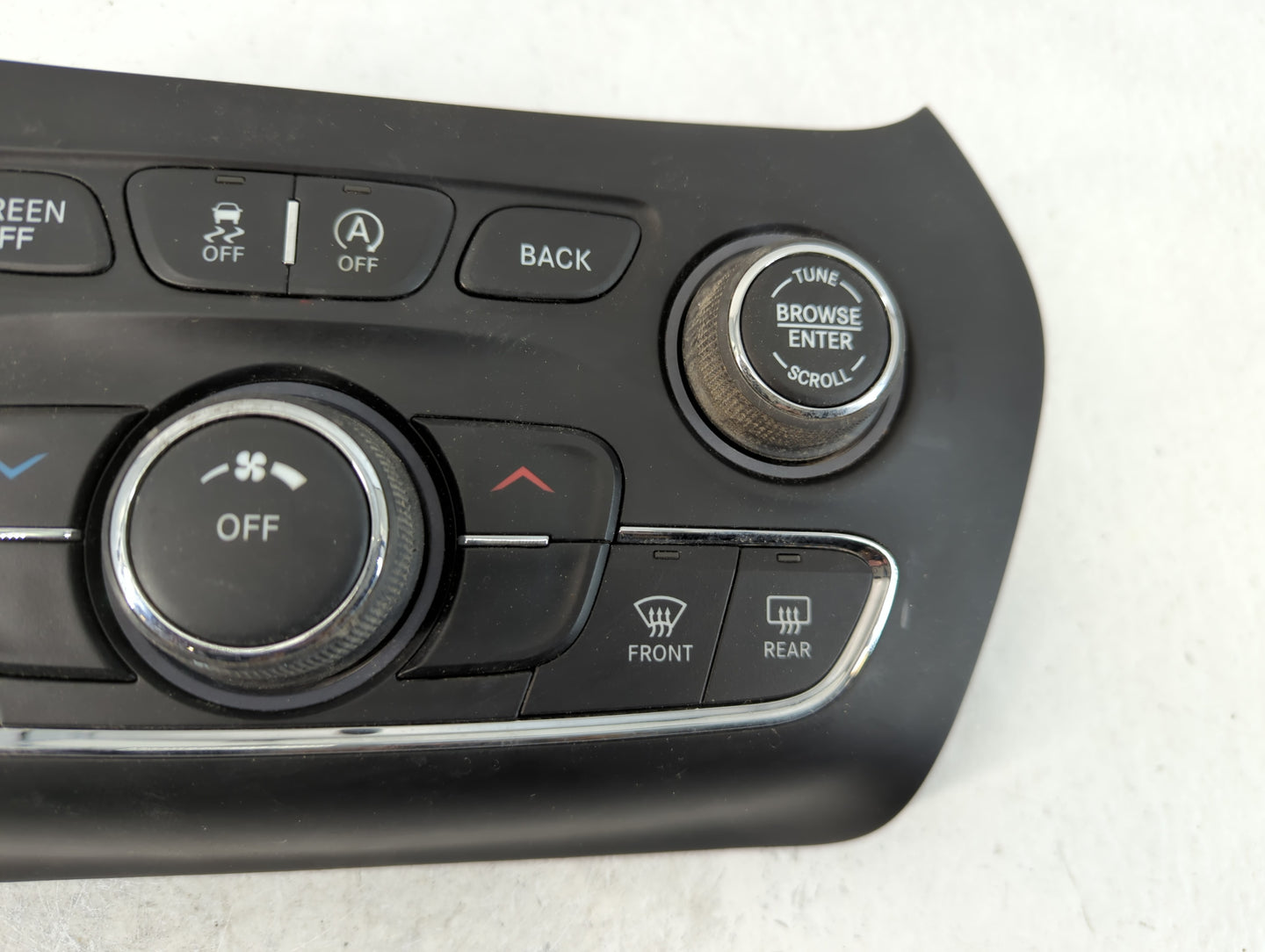 2015-2018 Jeep Cherokee Climate Control Module Temperature AC/Heater Replacement P/N:16625101 68293523AC Fits OEM Used Auto Parts - Oemusedautoparts1.com