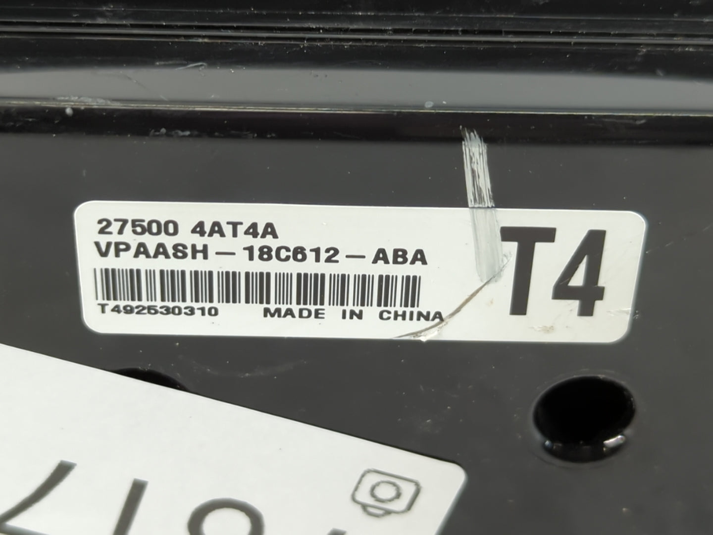 2017-2019 Nissan Sentra Climate Control Module Temperature AC/Heater Replacement P/N:VPAASH-18C612-ABA 27500 4AT4A Fits OEM Used Auto Parts - Oemusedautoparts1.com