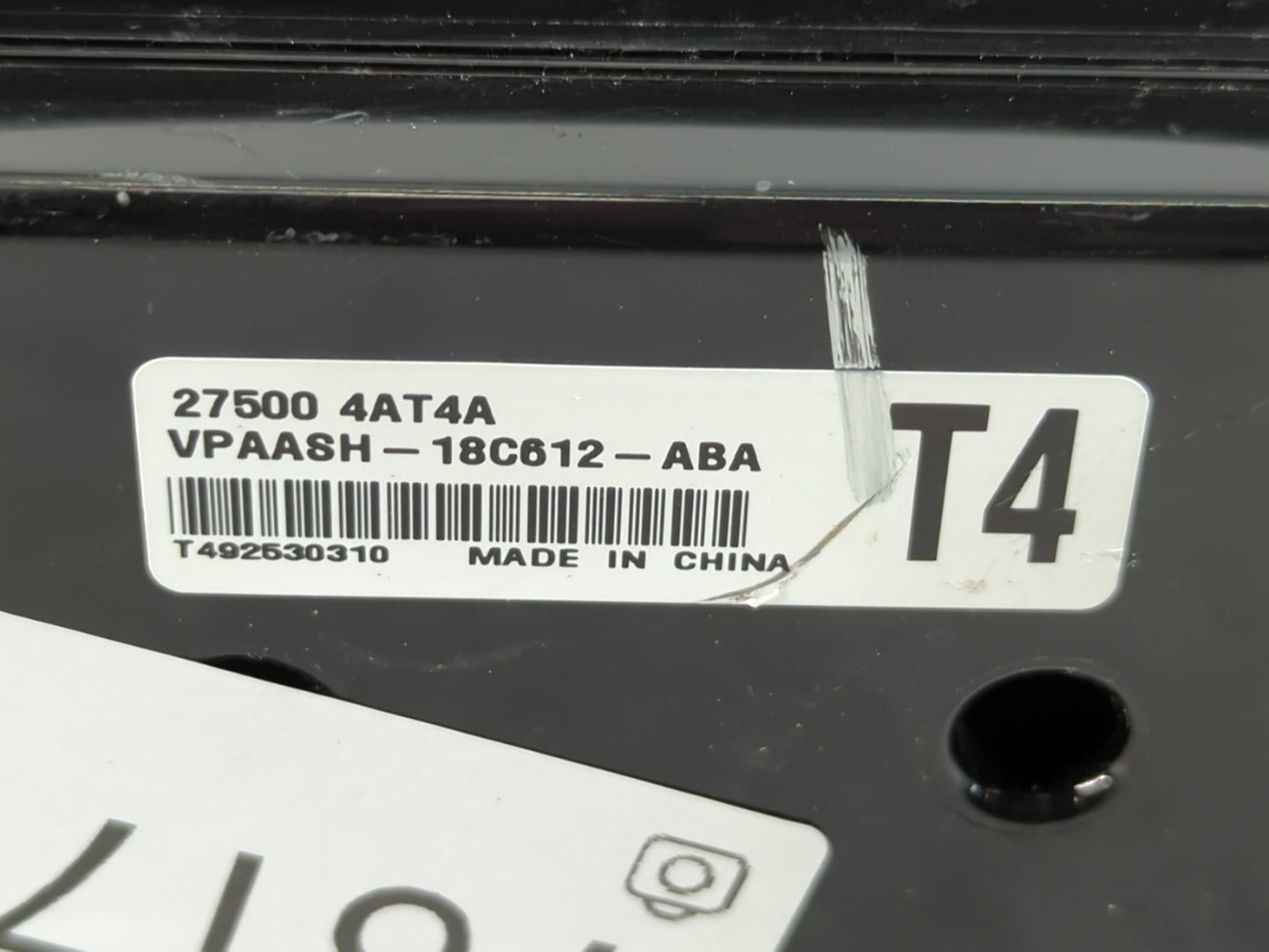 2017-2019 Nissan Sentra Climate Control Module Temperature AC/Heater Replacement P/N:VPAASH-18C612-ABA 27500 4AT4A Fits OEM Used Auto Parts - Oemusedautoparts1.com