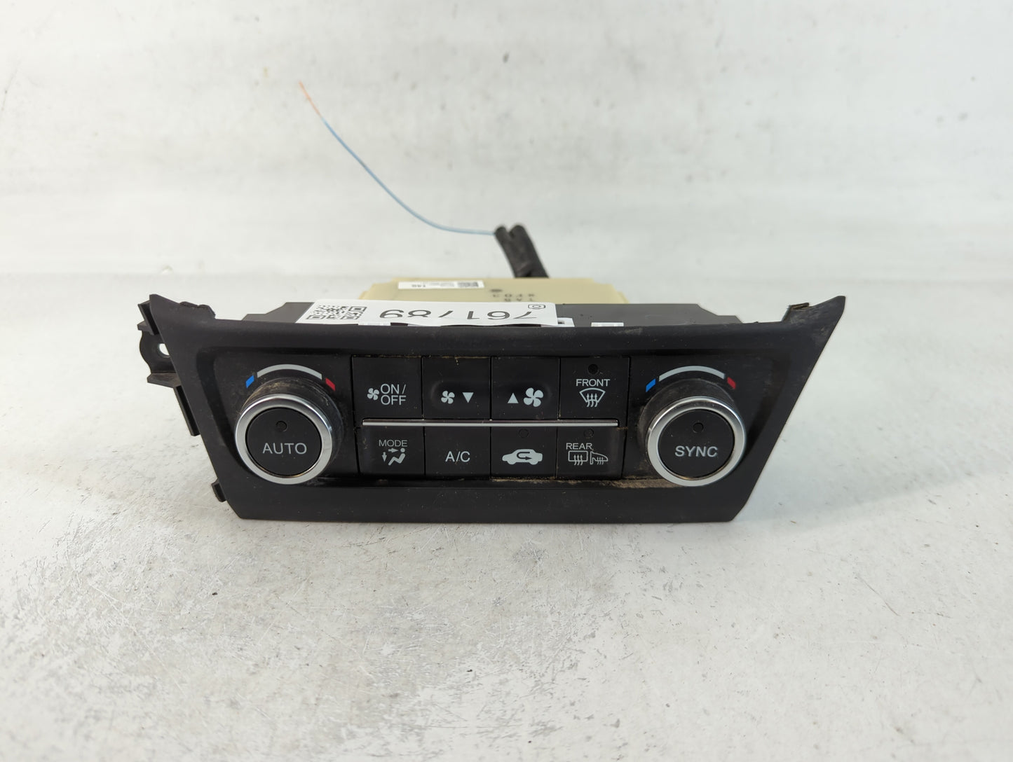 2013-2017 Hyundai Elantra Climate Control Module Temperature AC/Heater Replacement P/N:23120025923 79600 T3R A510 M1 Fits OEM Used Auto Parts - Oemusedautoparts1.com