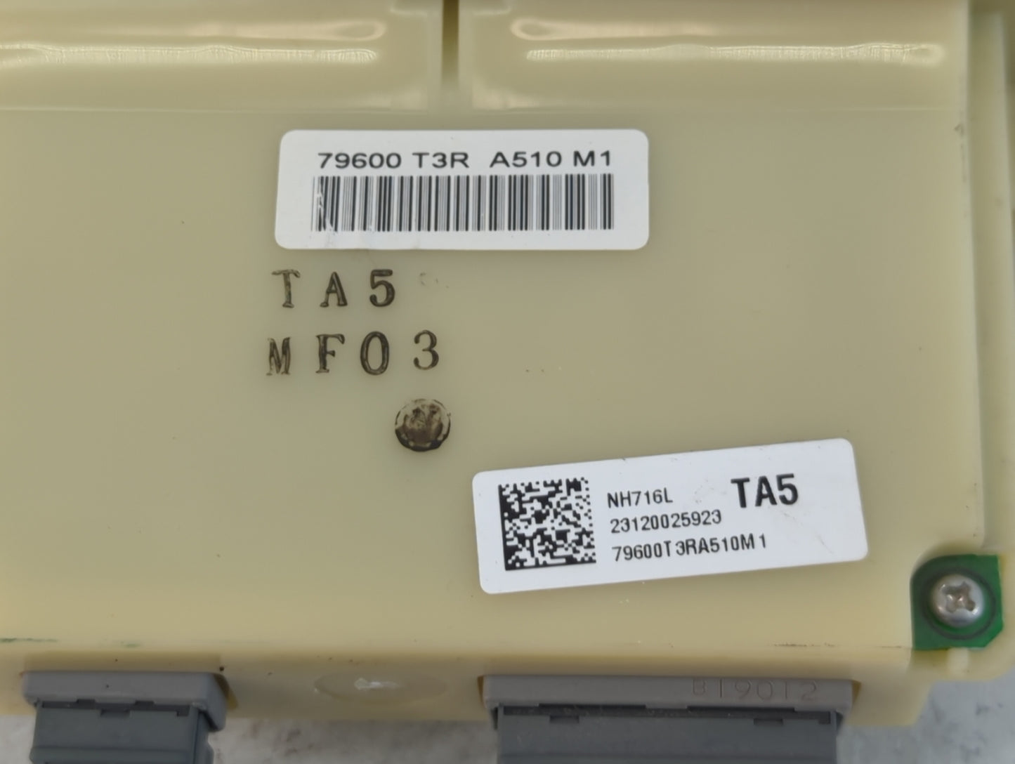 2013-2017 Hyundai Elantra Climate Control Module Temperature AC/Heater Replacement P/N:23120025923 79600 T3R A510 M1 Fits OEM Used Auto Parts - Oemusedautoparts1.com