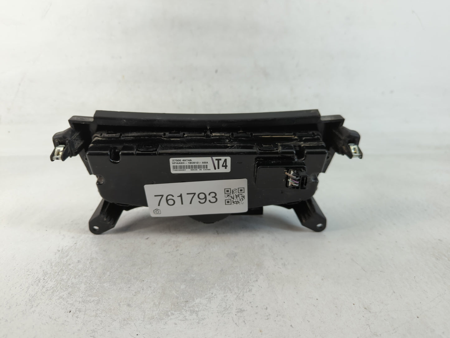 2015-2019 Nissan Sentra Climate Control Module Temperature AC/Heater Replacement P/N:27500 4AT4A Fits OEM Used Auto Parts - Oemusedautoparts1.com