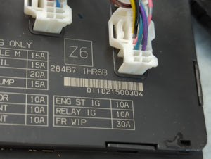 2013-2019 Nissan Versa Fusebox Fuse Box Panel Relay Module P/N:284B7 1HR6B Fits Fits 2013 2014 2015 2016 2017 2018 2019 OEM Used Auto Parts