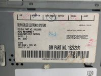 2006-2010 Chevrolet Cobalt Radio AM FM Cd Player Receiver Replacement P/N:28022655 15272191 Fits OEM Used Auto Parts - Oemusedautoparts1.com