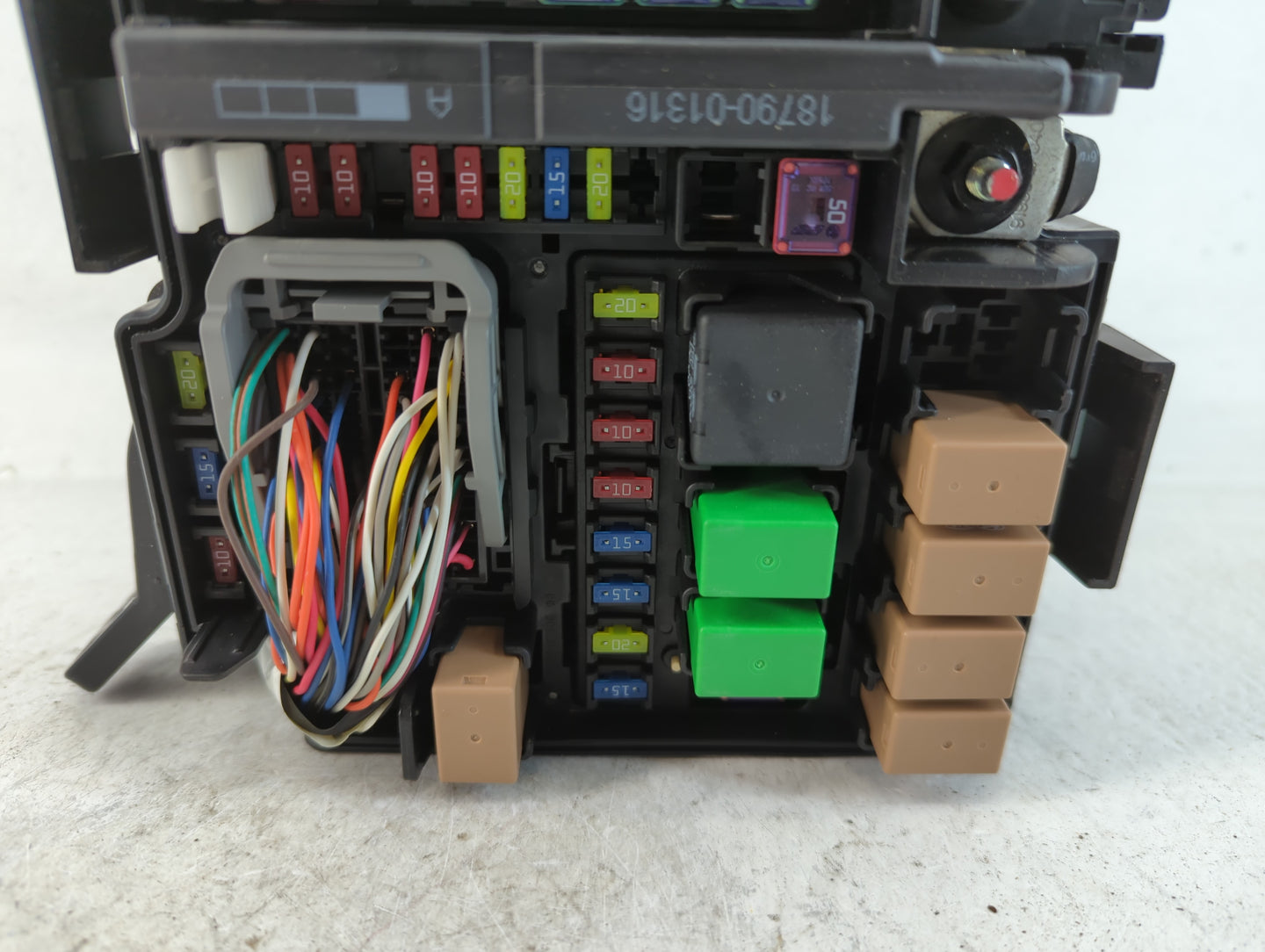 2011-2013 Kia Optima Fusebox Fuse Box Panel Relay Module P/N:VS912004C070QB Fits Fits 2011 2012 2013 OEM Used Auto Parts - Oemusedautoparts1.com
