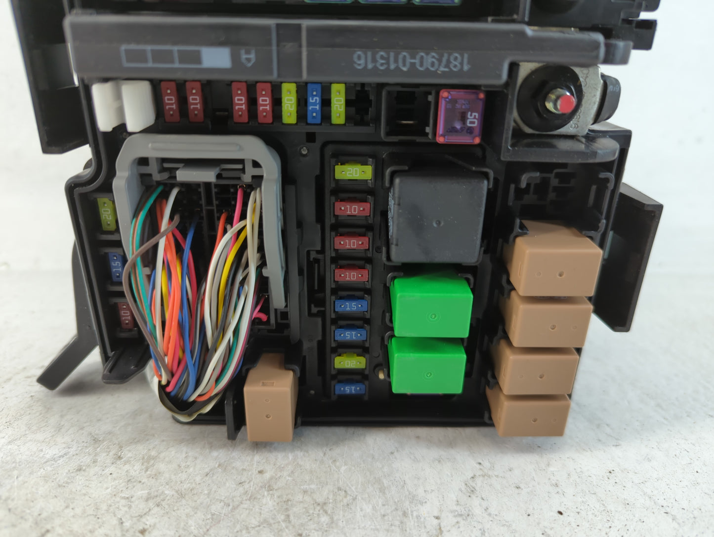 2011-2013 Kia Optima Fusebox Fuse Box Panel Relay Module P/N:VS912004C070QB Fits Fits 2011 2012 2013 OEM Used Auto Parts - Oemusedautoparts1.com