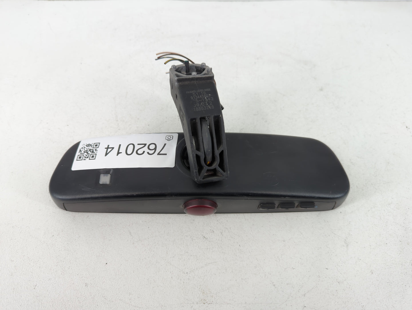 2008 Bmw 750i Interior Rear View Mirror Replacement OEM P/N:E11025891 E11012591 Fits OEM Used Auto Parts - Oemusedautoparts1.com