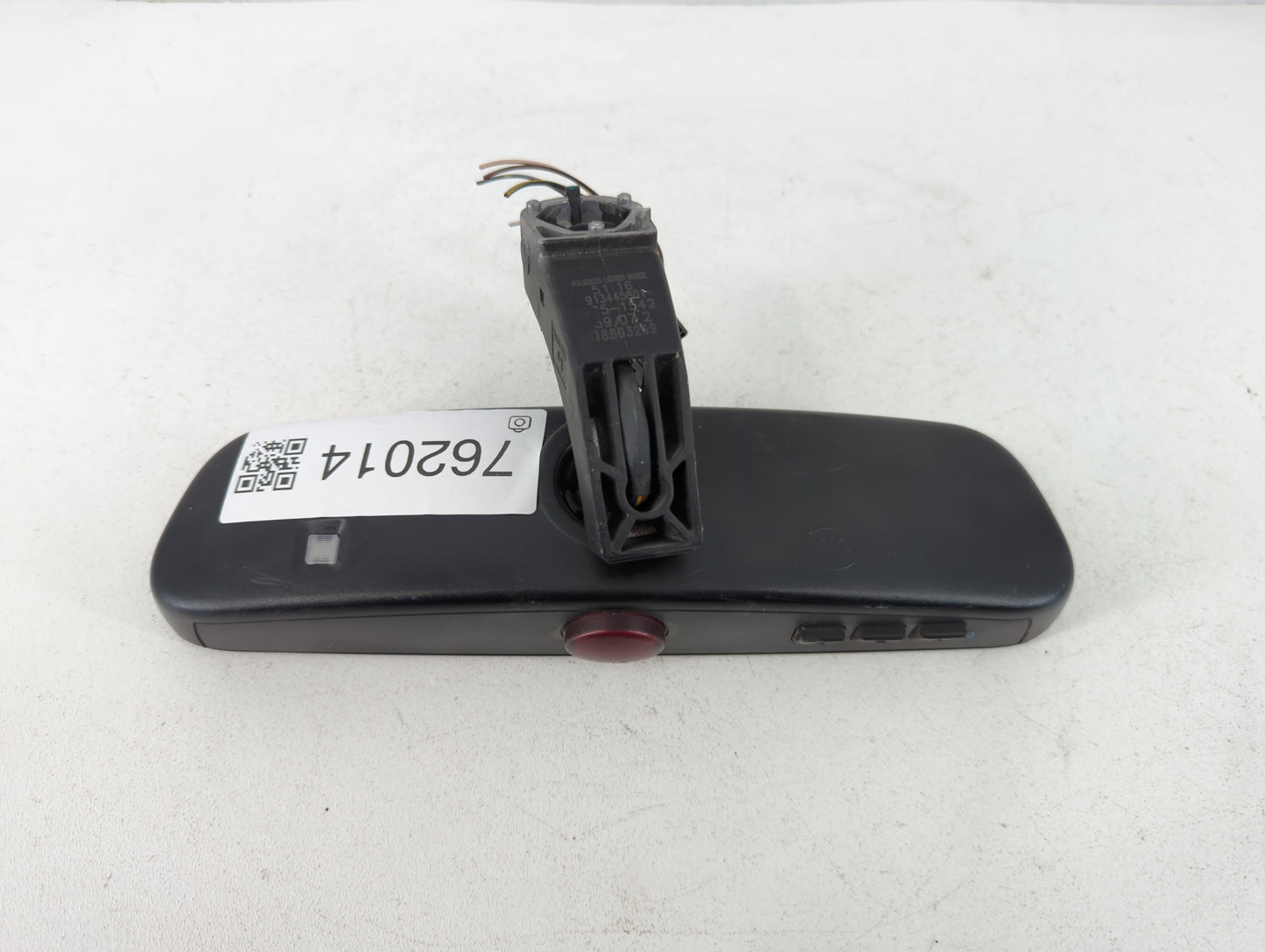 2008 Bmw 750i Interior Rear View Mirror Replacement OEM P/N:E11025891 E11012591 Fits OEM Used Auto Parts - Oemusedautoparts1.com