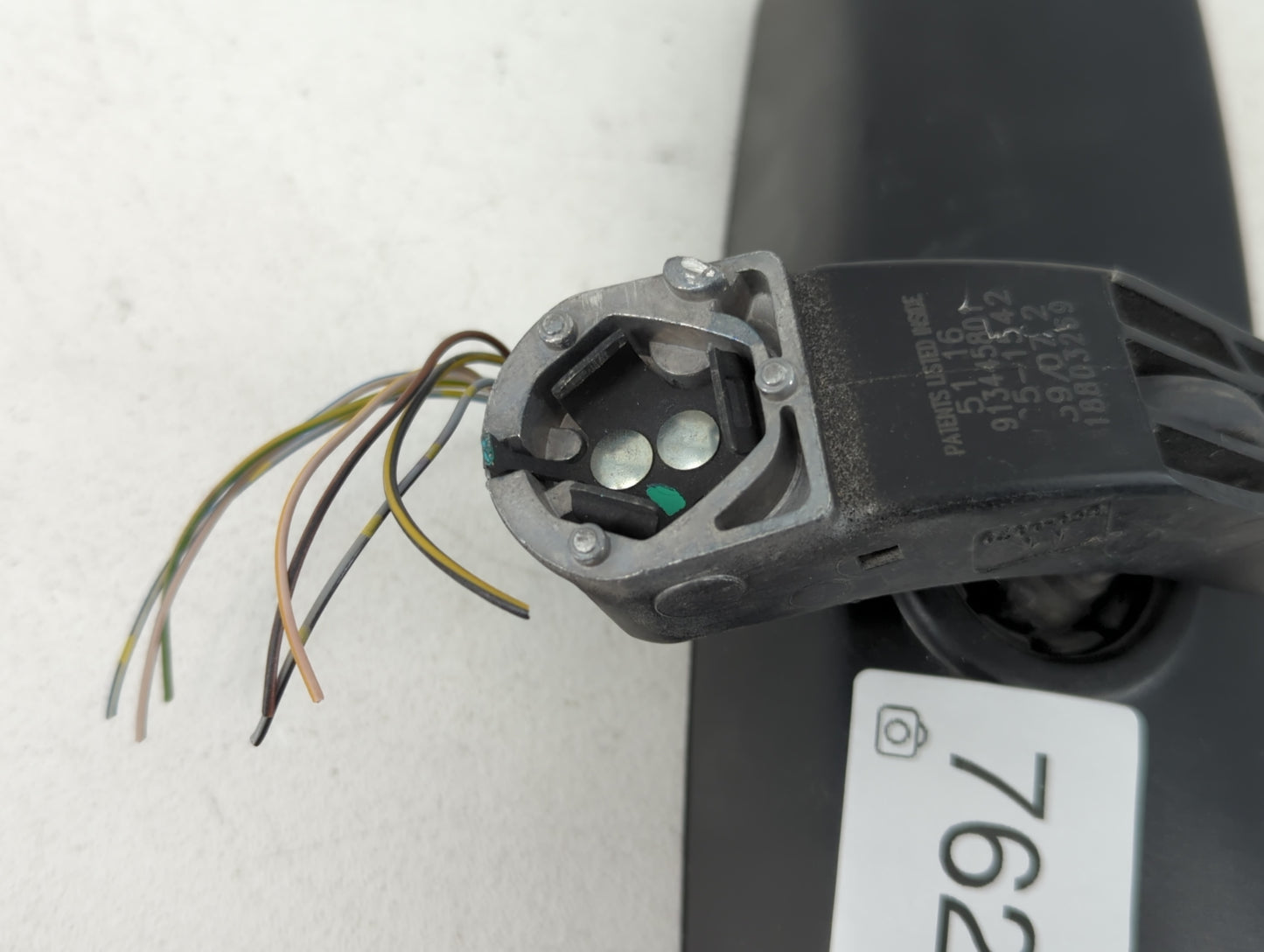 2008 Bmw 750i Interior Rear View Mirror Replacement OEM P/N:E11025891 E11012591 Fits OEM Used Auto Parts - Oemusedautoparts1.com