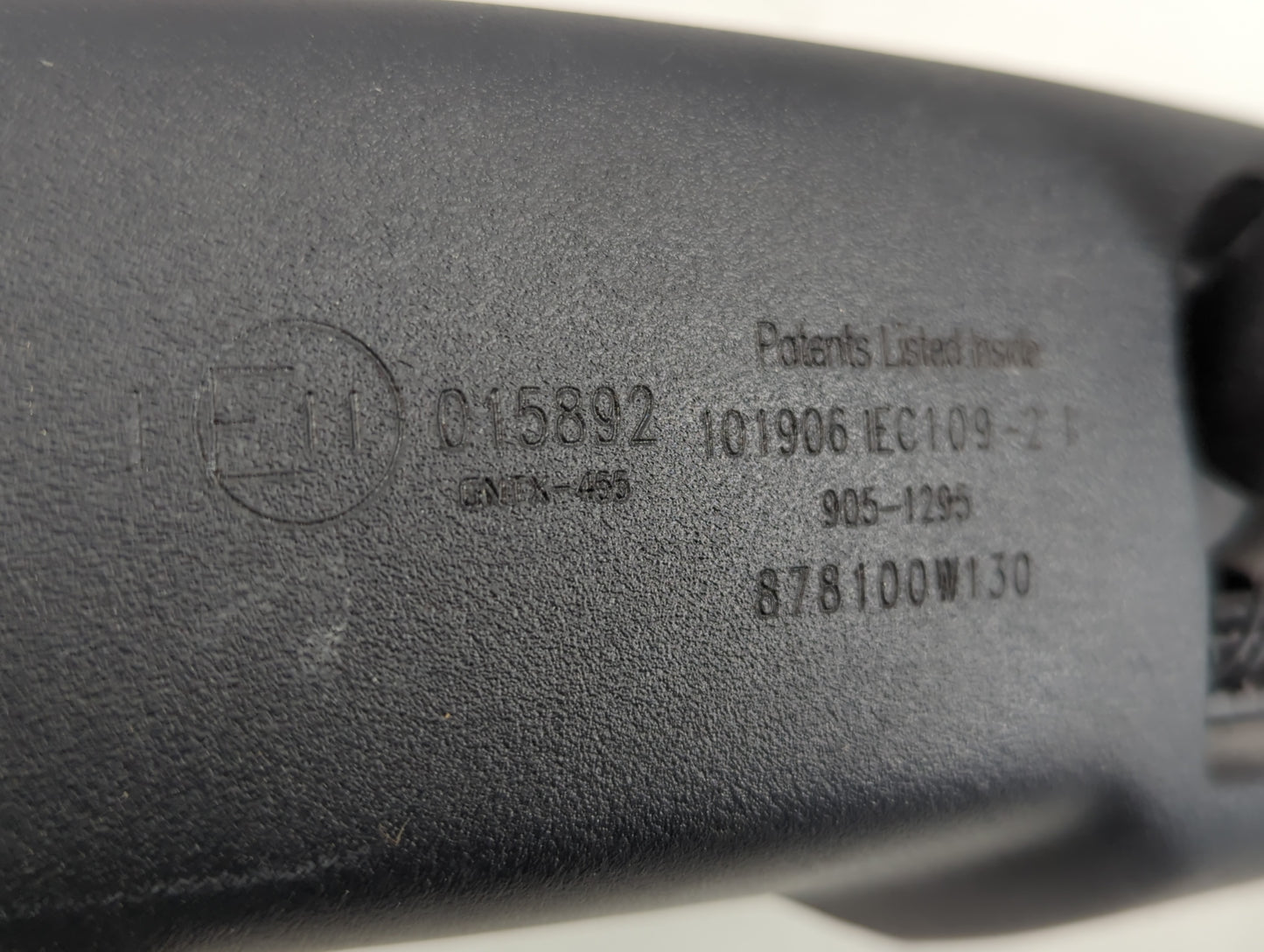 2007 Lexus Rx350 Interior Rear View Mirror Replacement OEM P/N:E11015892 Fits OEM Used Auto Parts - Oemusedautoparts1.com