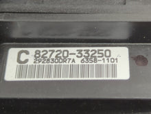 2012-2017 Toyota Camry Fusebox Fuse Box Panel Relay Module P/N:6358-1101 292830DR7A Fits Fits 2012 2013 2014 2015 2016 2017 OEM Used Auto Parts