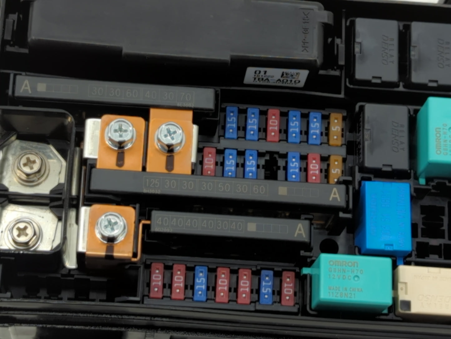 2018 Hyundai Elantra Fusebox Fuse Box Panel Relay Module P/N:020R20Q3XU 181211 TBA A210 A2 Fits OEM Used Auto Parts - Oemusedautoparts1.com