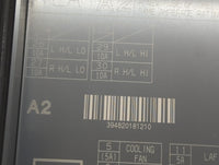2018 Hyundai Elantra Fusebox Fuse Box Panel Relay Module P/N:020R20Q3XU 181211 TBA A210 A2 Fits OEM Used Auto Parts - Oemusedautoparts1.com