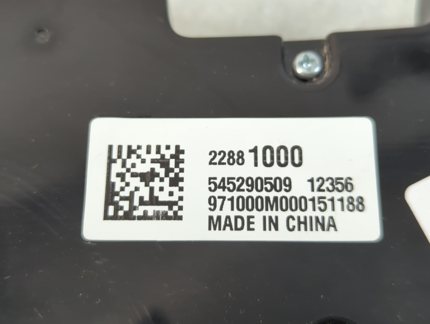 2013 Chevrolet Malibu Climate Control Module Temperature AC/Heater Replacement P/N:2288 1000 Fits OEM Used Auto Parts - Oemusedautoparts1.com