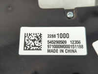 2013 Chevrolet Malibu Climate Control Module Temperature AC/Heater Replacement P/N:2288 1000 Fits OEM Used Auto Parts - Oemusedautoparts1.com