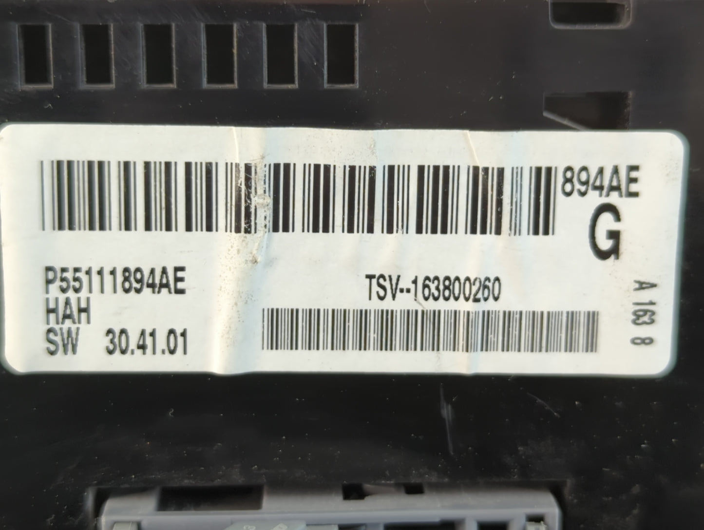 2009 Dodge Journey Climate Control Module Temperature AC/Heater Replacement P/N:P55111894AE Fits OEM Used Auto Parts - Oemusedautoparts1.com