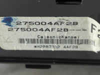 2015-2019 Nissan Sentra Climate Control Module Temperature AC/Heater Replacement P/N:275004AF2B Fits Fits 2015 2016 2017 2018 2019 OEM Used Auto Parts - Oemusedautoparts1.com