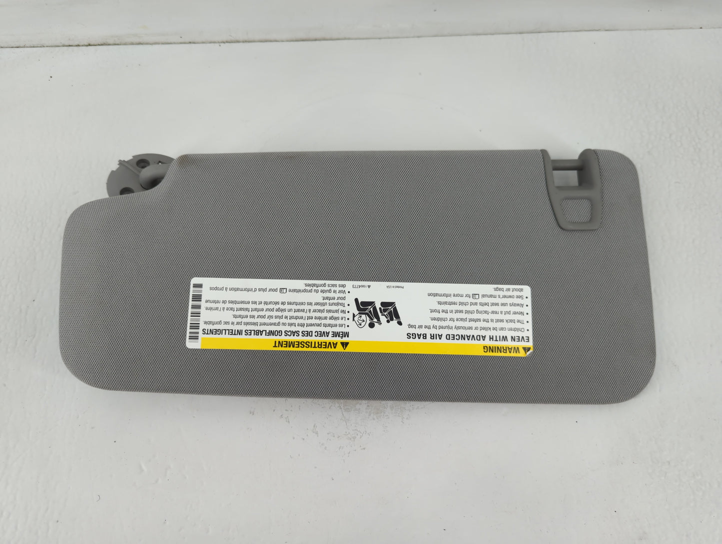 2017-2021 Chevrolet Trax Sun Visor Shade Replacement Passenger Right Mirror Fits Fits 2017 2018 2019 2020 2021 OEM Used Auto Parts - Oemusedautoparts1.com