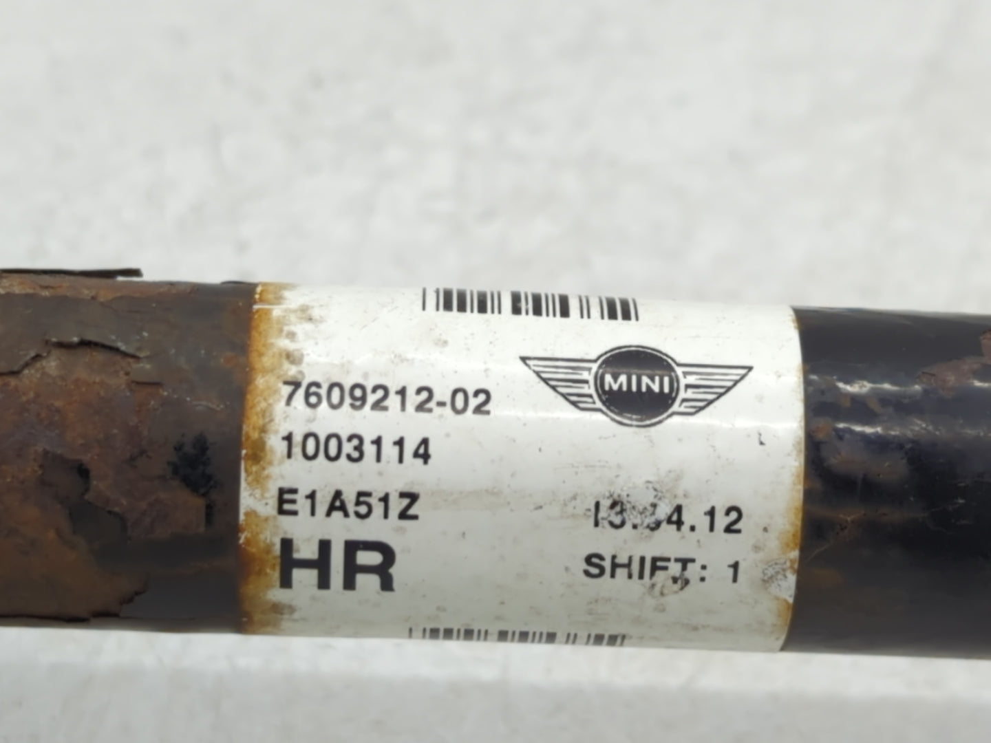 2008-2014 Mini Cooper Axle Shaft Front Passenger Cv C/v - Oemusedautoparts1.com