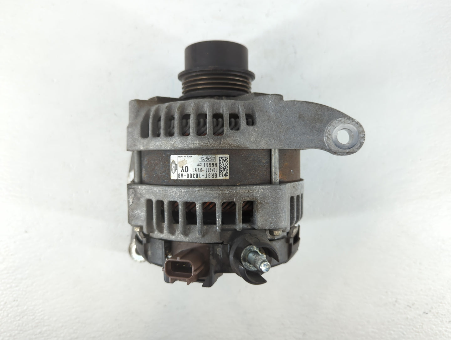2016-2022 Ford Mustang Alternator Replacement Generator Charging Assembly Engine OEM P/N:104211-0751 GR3T-10300-AB Fits OEM Used Auto Parts - Oemusedautoparts1.com